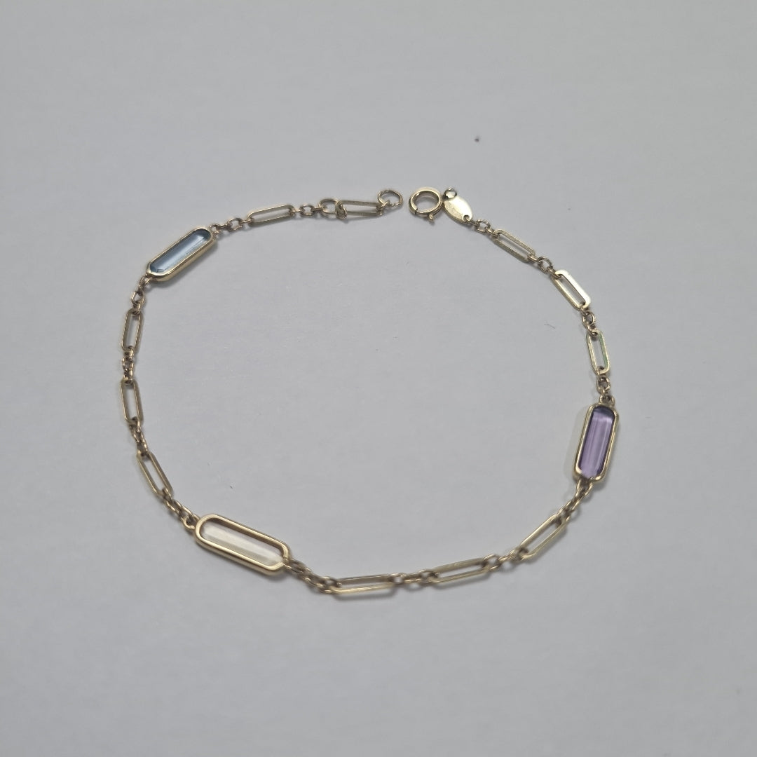 PULSERA ORO 14 K 2 GRMS (SEMINUEVO)