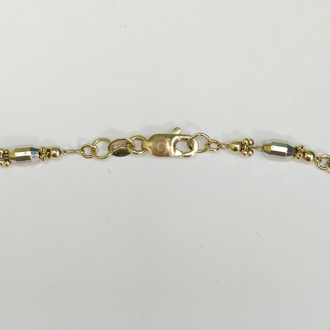 PULSERA ORO,RODIADO 10 K 1,60 GRMS (SEMINUEVO)