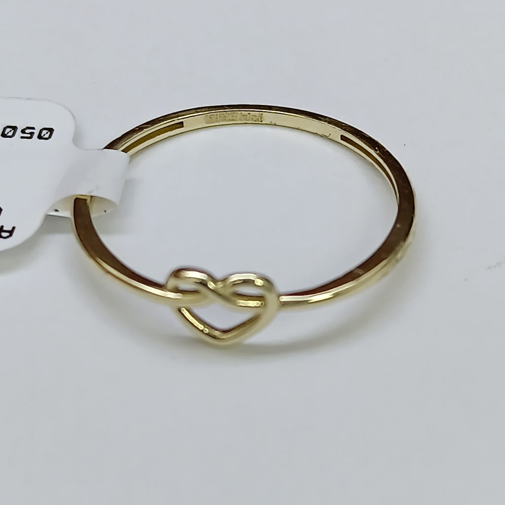 ANILLOS ANILLITO FIG CORAZON 10K TALLA 9 0.9 GR (NUEVO)