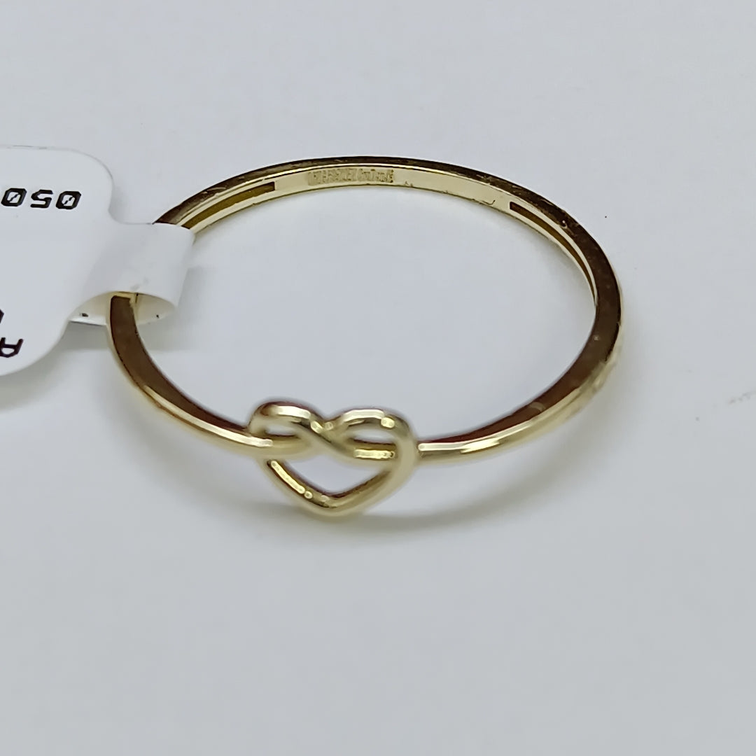 ANILLOS ANILLITO FIG CORAZON 10K TALLA 9 0.9 GR (NUEVO)