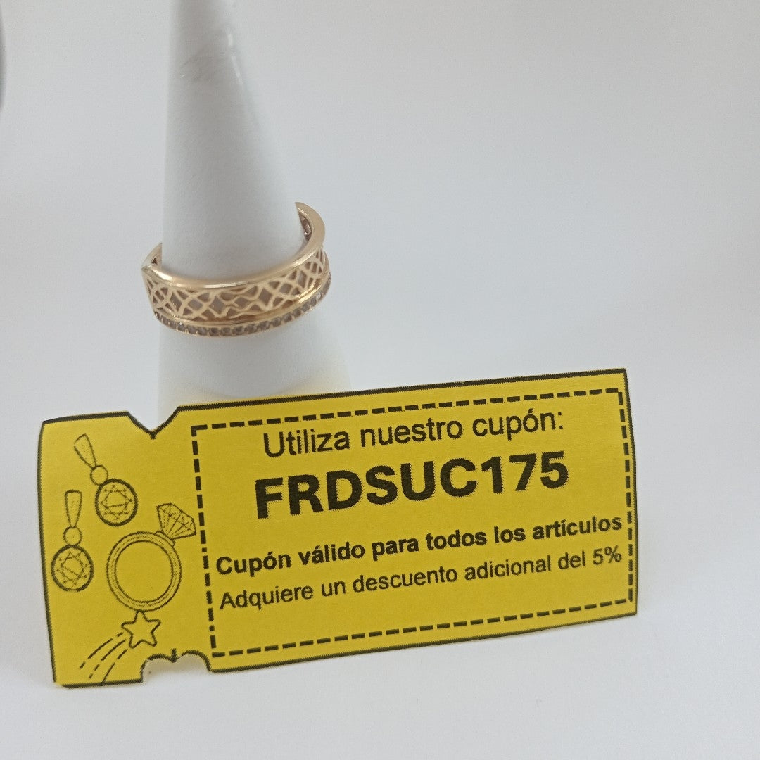 ANILLO ORO 14 K 2.6 GRMS (SEMINUEVO)