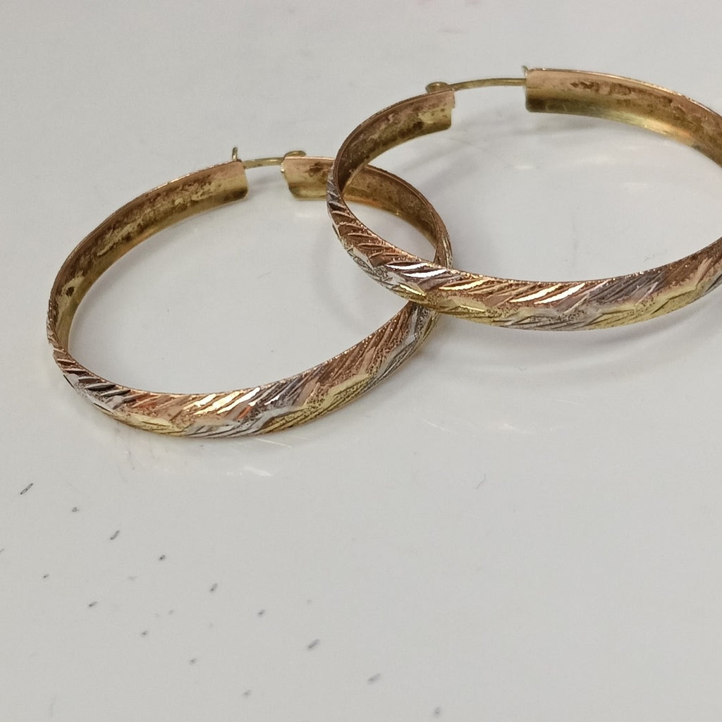 ARRACADAS PAR ORO 14 K 3.8 GRMS (SEMINUEVO)