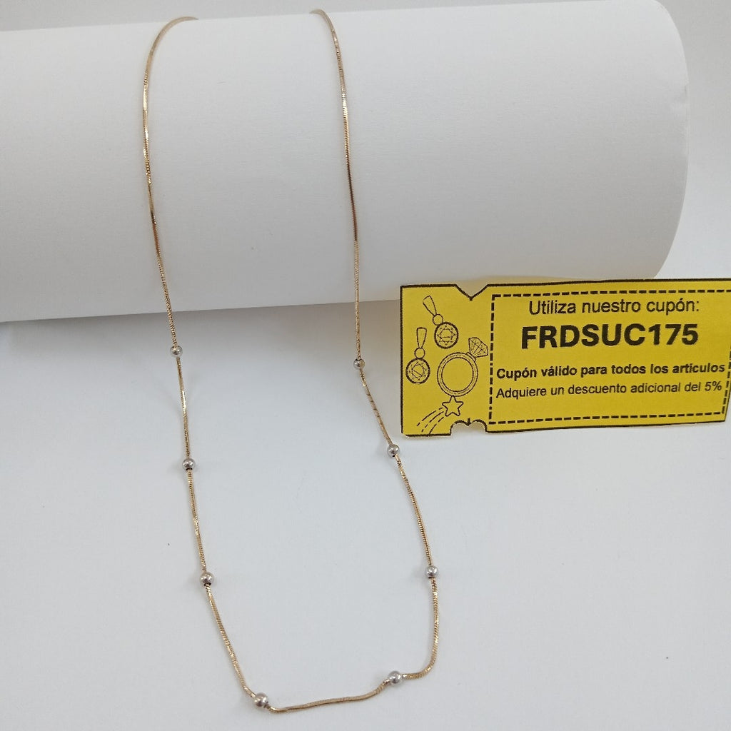 GARGANTILLA ORO 14 K 3.1 GRMS (SEMINUEVO)