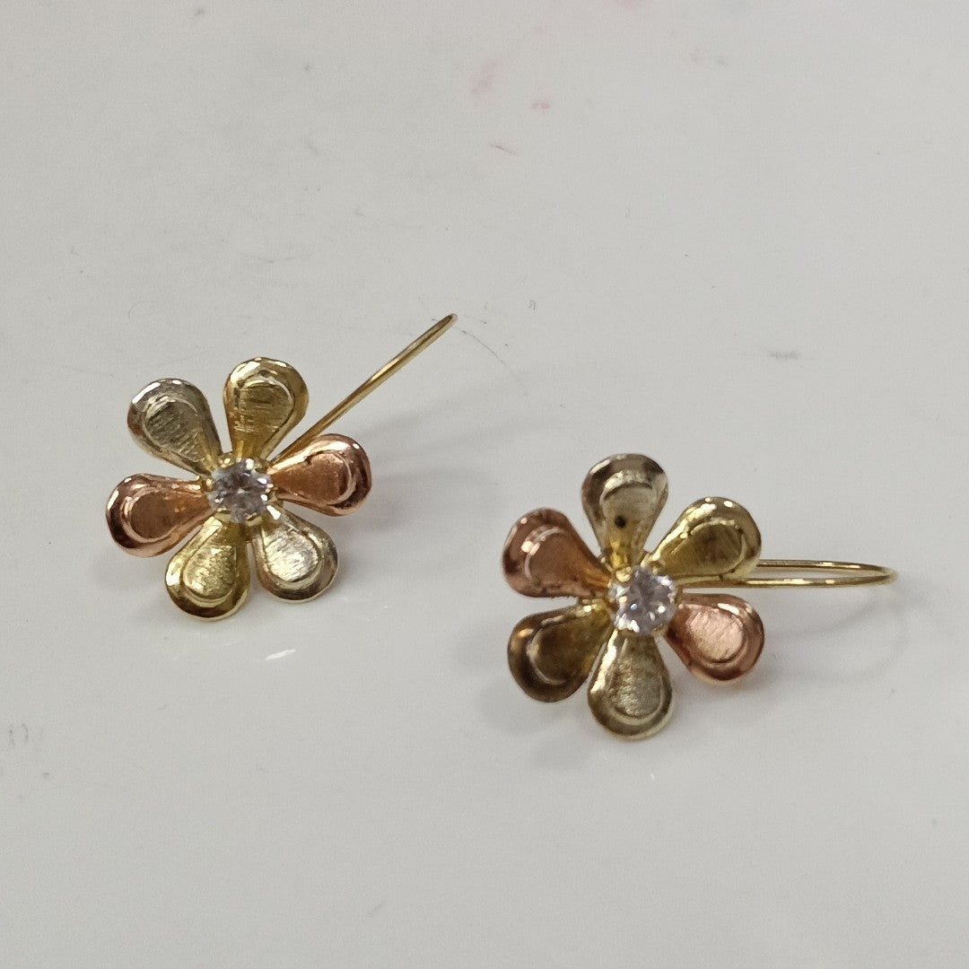 ARETES PAR ORO 10 K 2 GRMS (SEMINUEVO)
