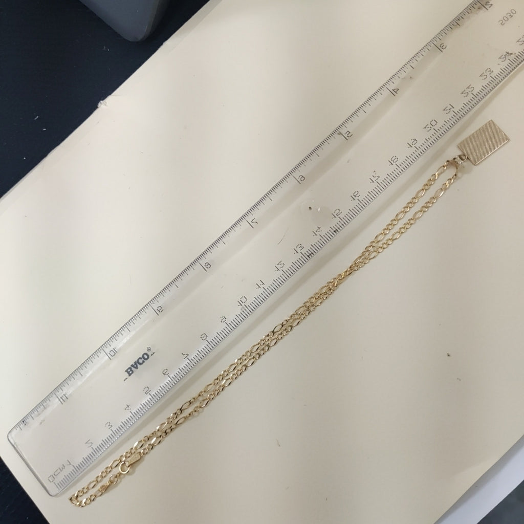 CADENA, DIJE ORO 10 K 3.5 GRMS (SEMINUEVO)