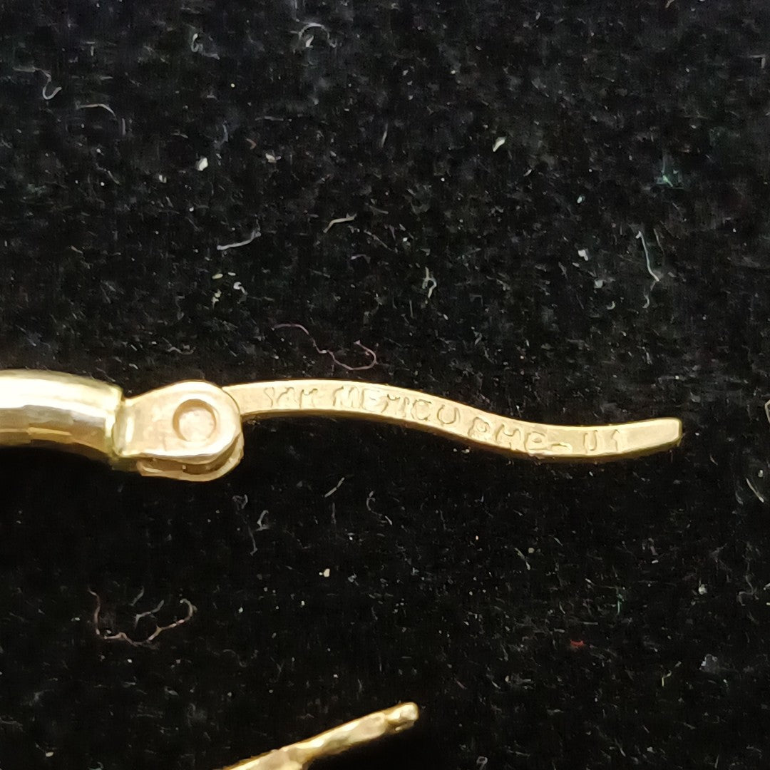 ARRACADAS PAR ORO 14 K 1.3 GRMS (SEMINUEVO)