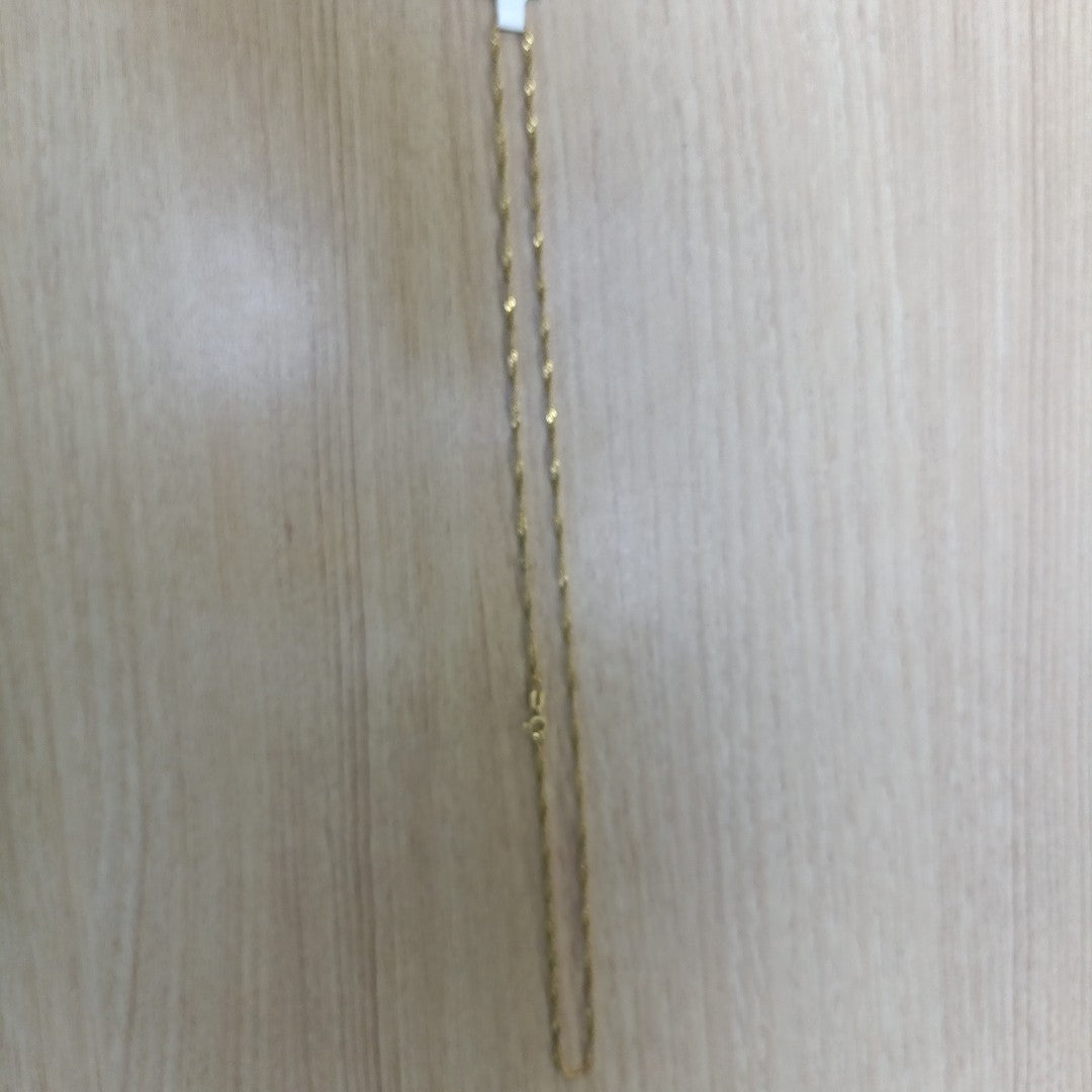 CADENA ORO 14 K 2,10 GRMS (SEMINUEVO)