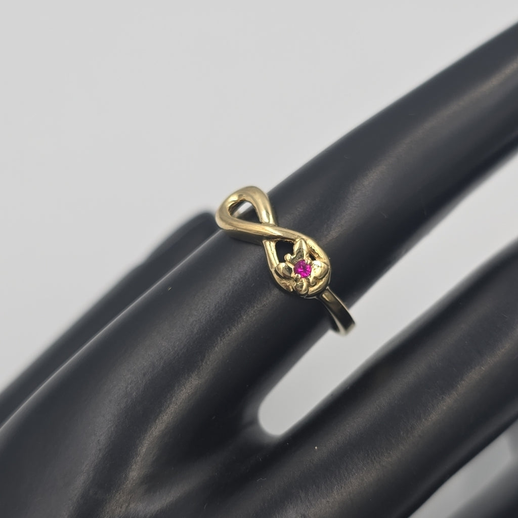 ANILLO ORO 10 K 1,80 GRMS (SEMINUEVO)