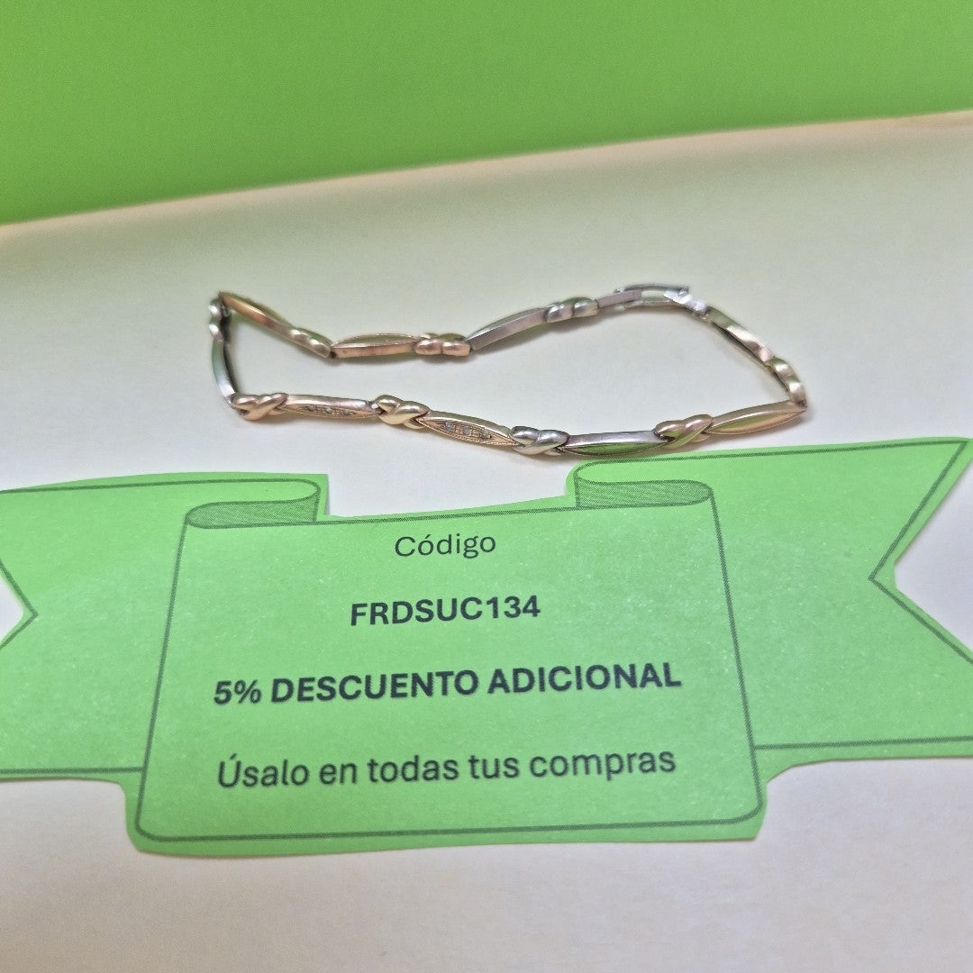 PULSERA RIGIDA ORO 10 K 5.5 GRMS (SEMINUEVO)