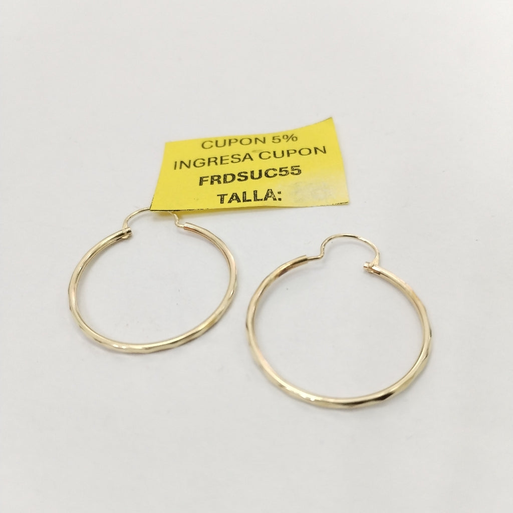 ARRACADAS PAR ORO 10 K 1.3 GRMS (SEMINUEVO)
