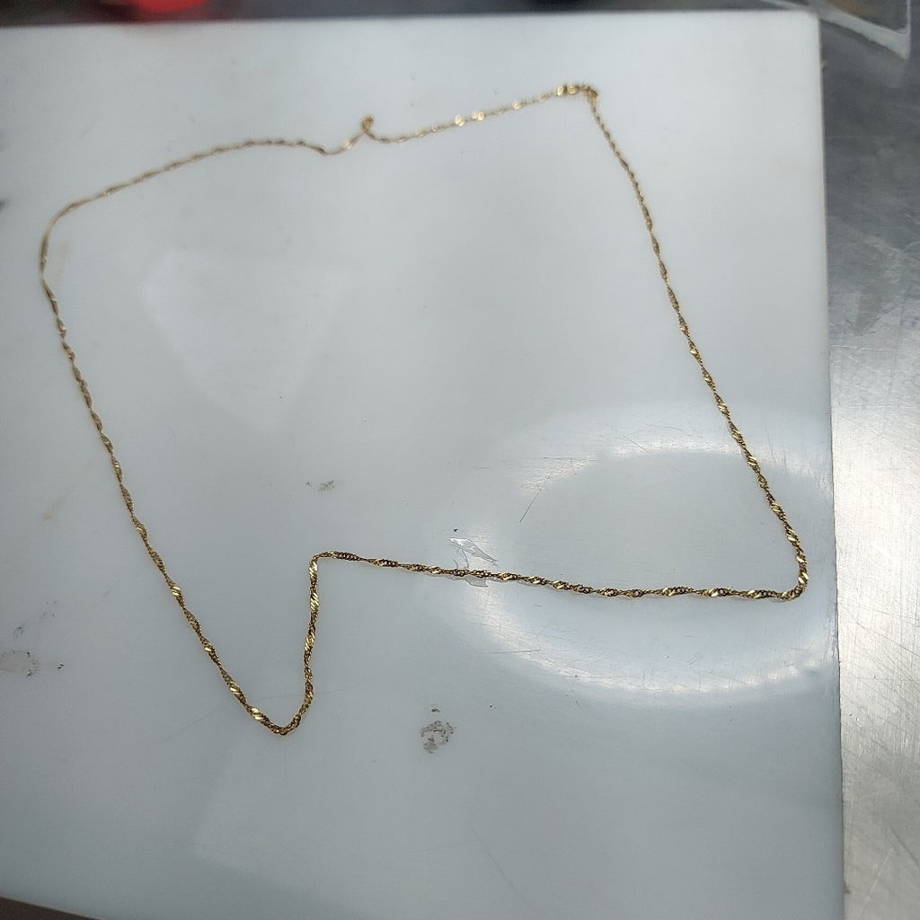 GARGANTILLA ORO MUY BAJO 8 K 1,30 GRMS (SEMINUEVO)