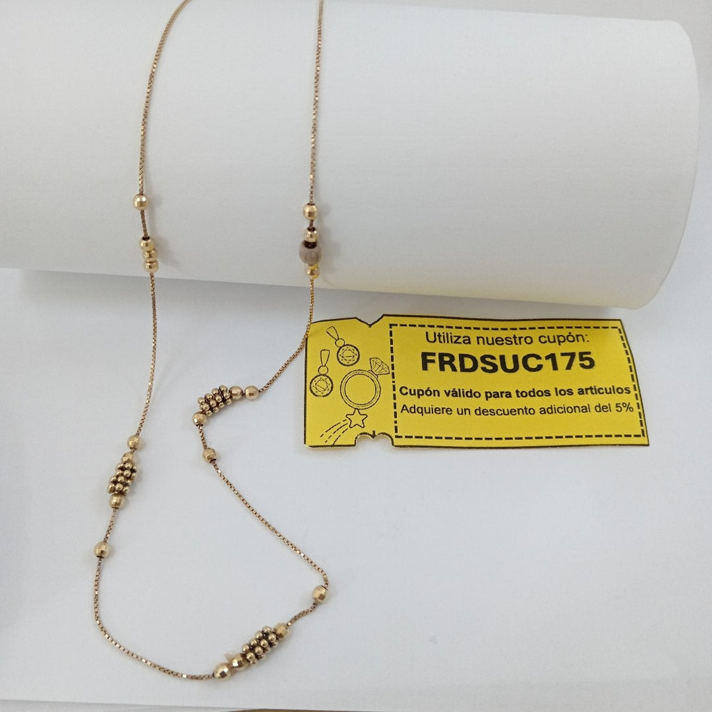 GARGANTILLA ORO 14 K 4 GRMS (SEMINUEVO)