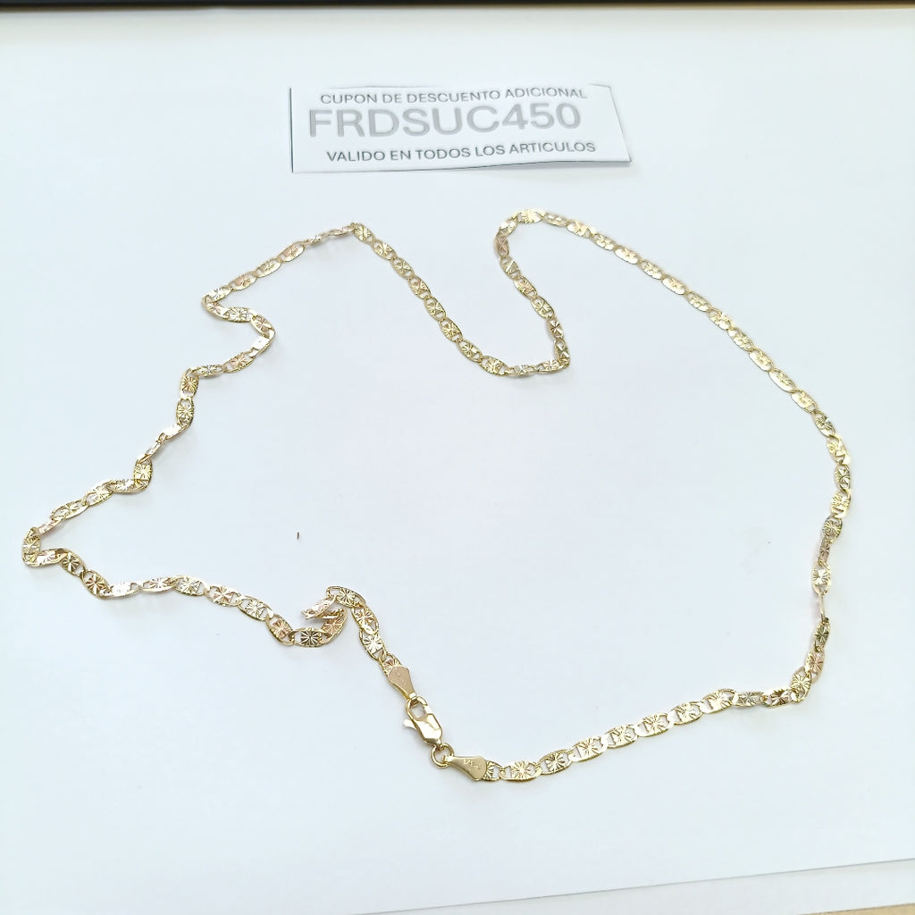 CADENA GUCHI 14K 60 CM 8 GR (NUEVO)