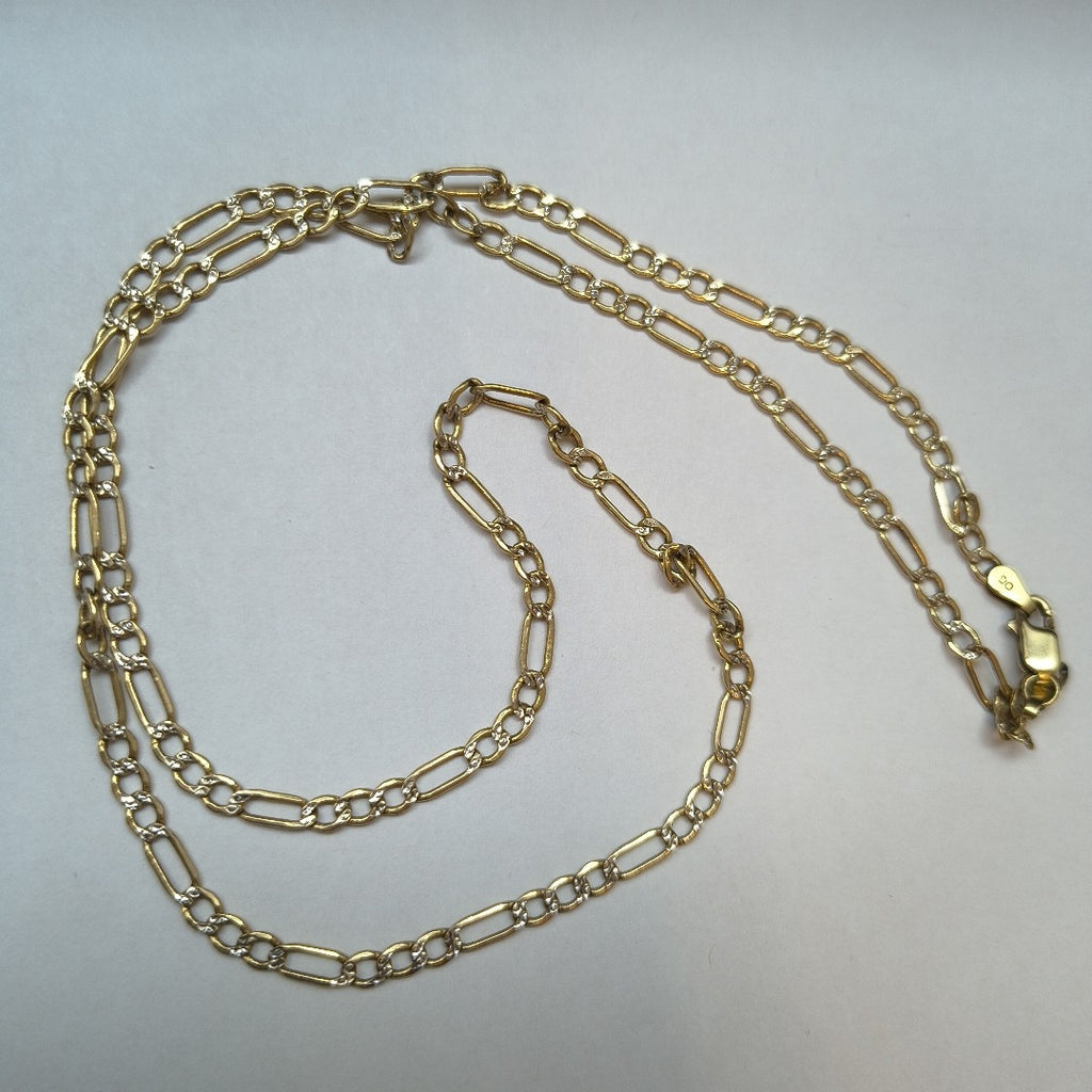 CADENA ORO, RODIADO 10 K 4.3 GRMS (SEMINUEVO)