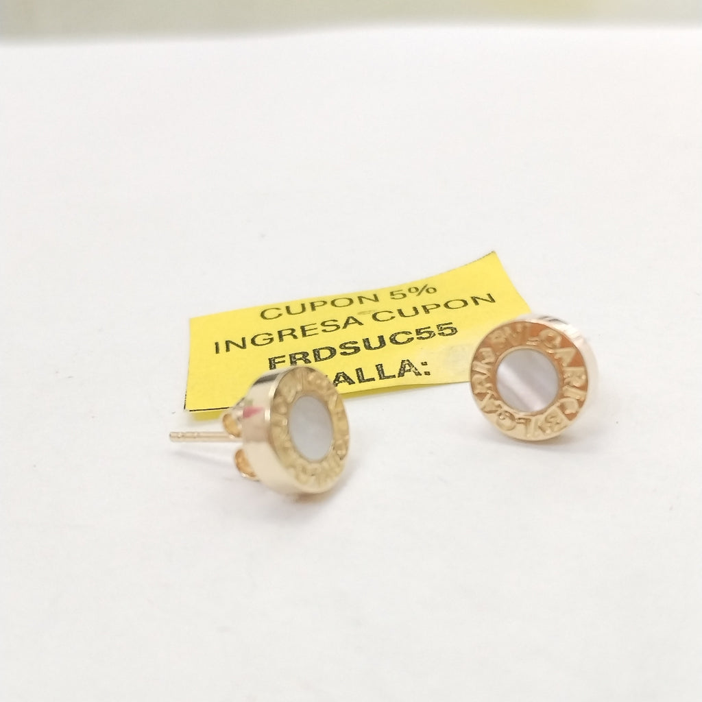 BROQUELES PAR ORO 14 K 2,90 GRMS (SEMINUEVO)