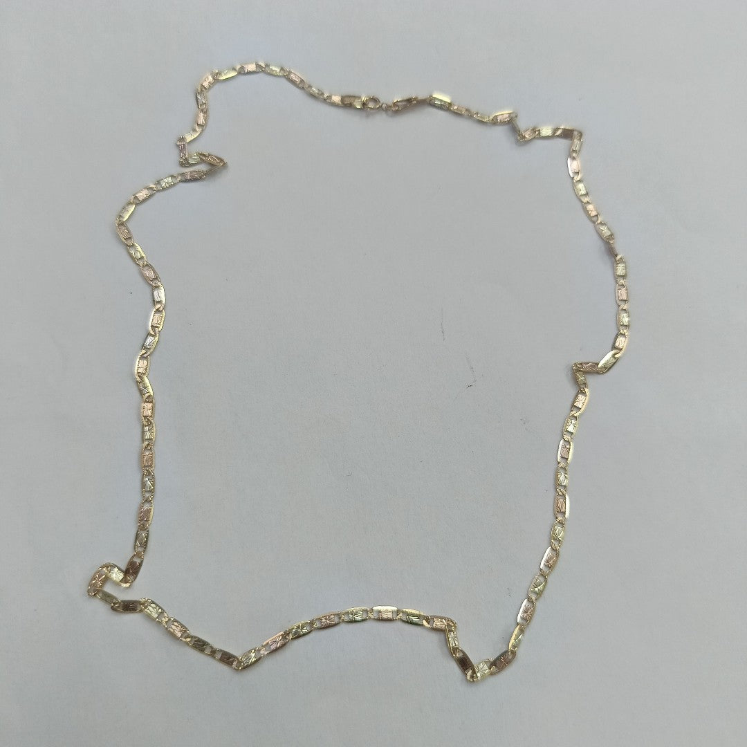 CADENA ORO COMBINADO 10 K 3.3 GRMS (SEMINUEVO)