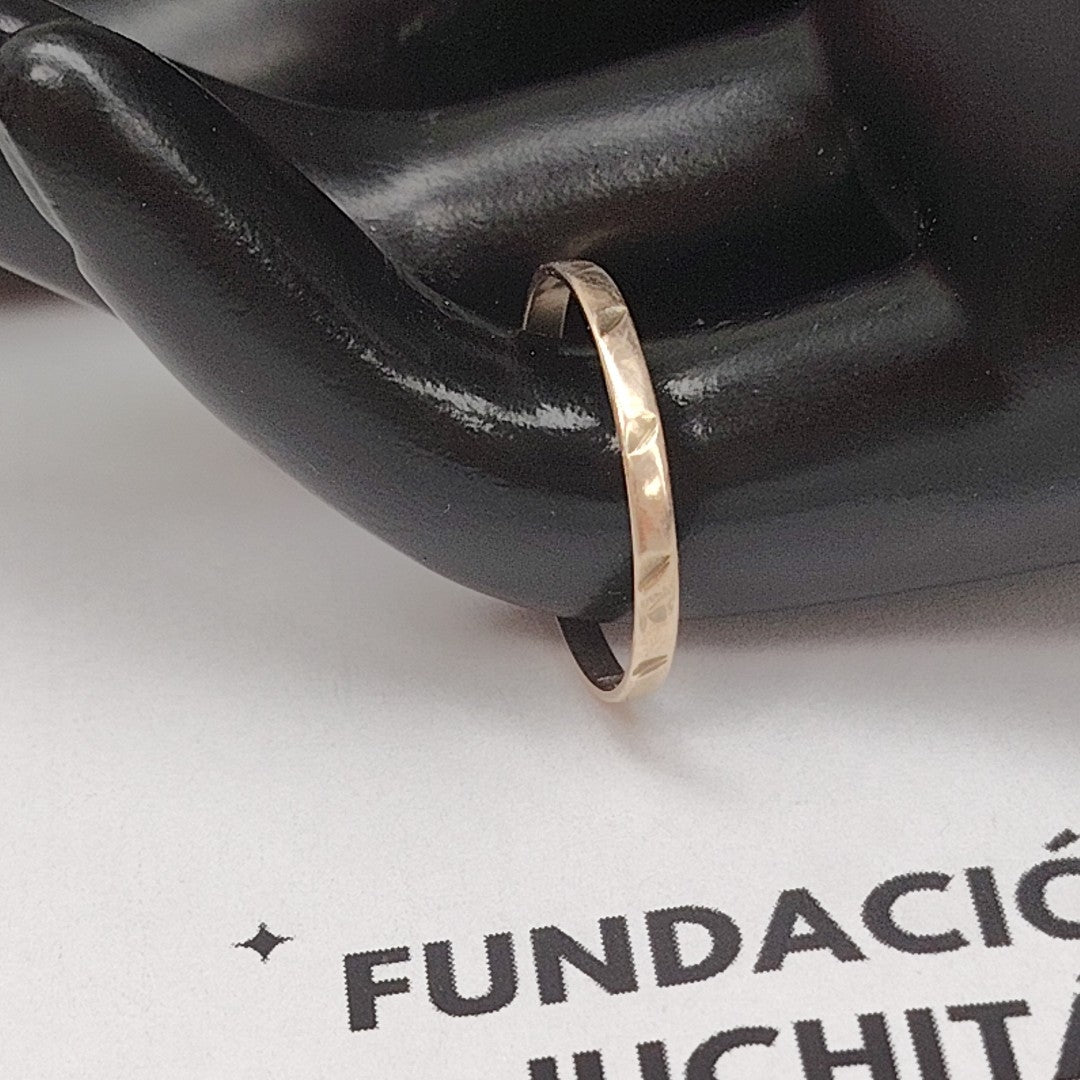 ARGOLLA ORO 8 K 0.7 GRMS (SEMINUEVO)