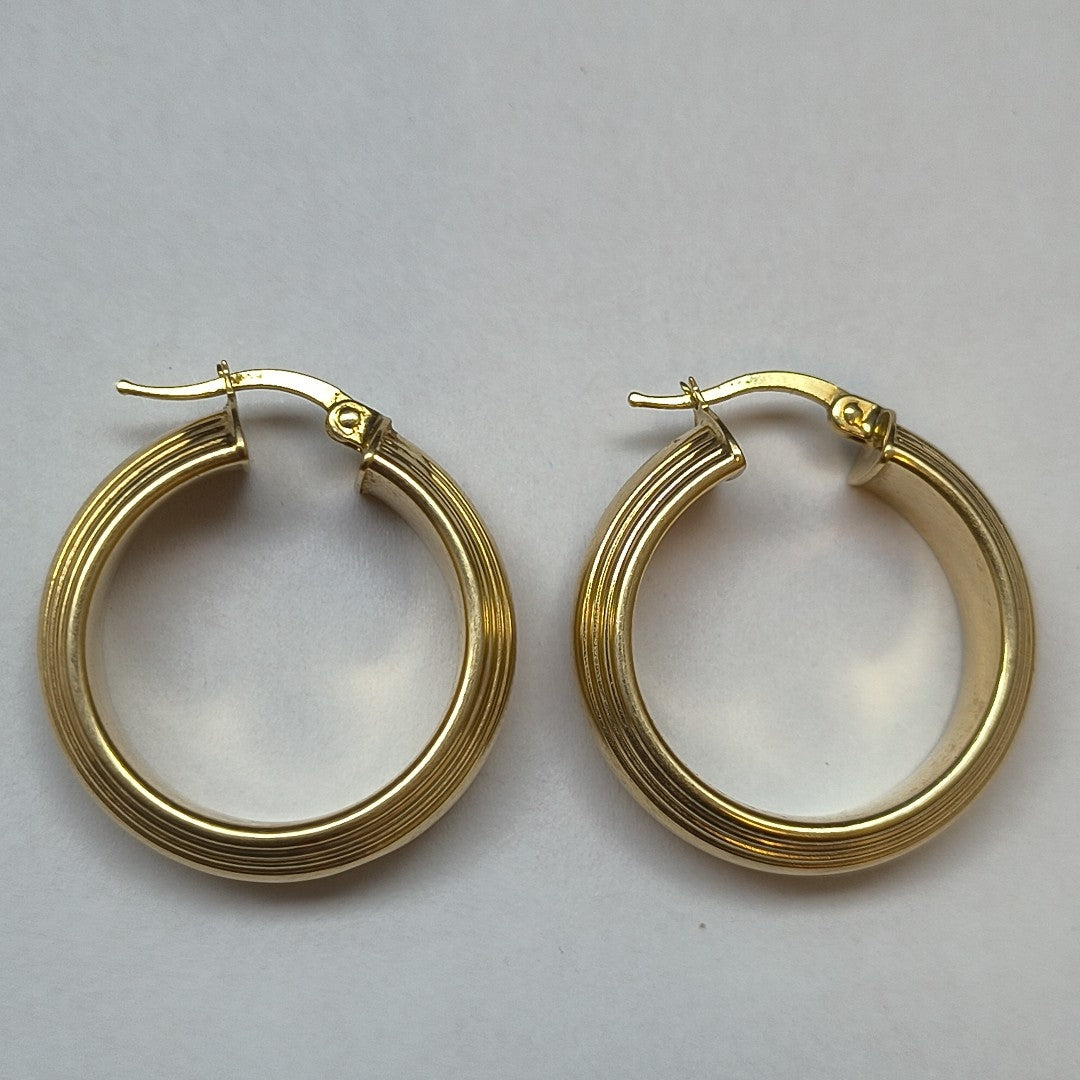 ARRACADAS PAR ORO 14 K 5 GRMS (SEMINUEVO)