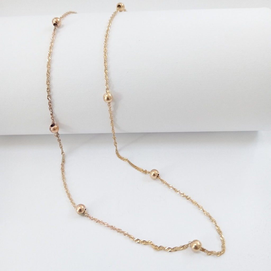 GARGANTILLA ORO 14 K 3 GRMS (SEMINUEVO)