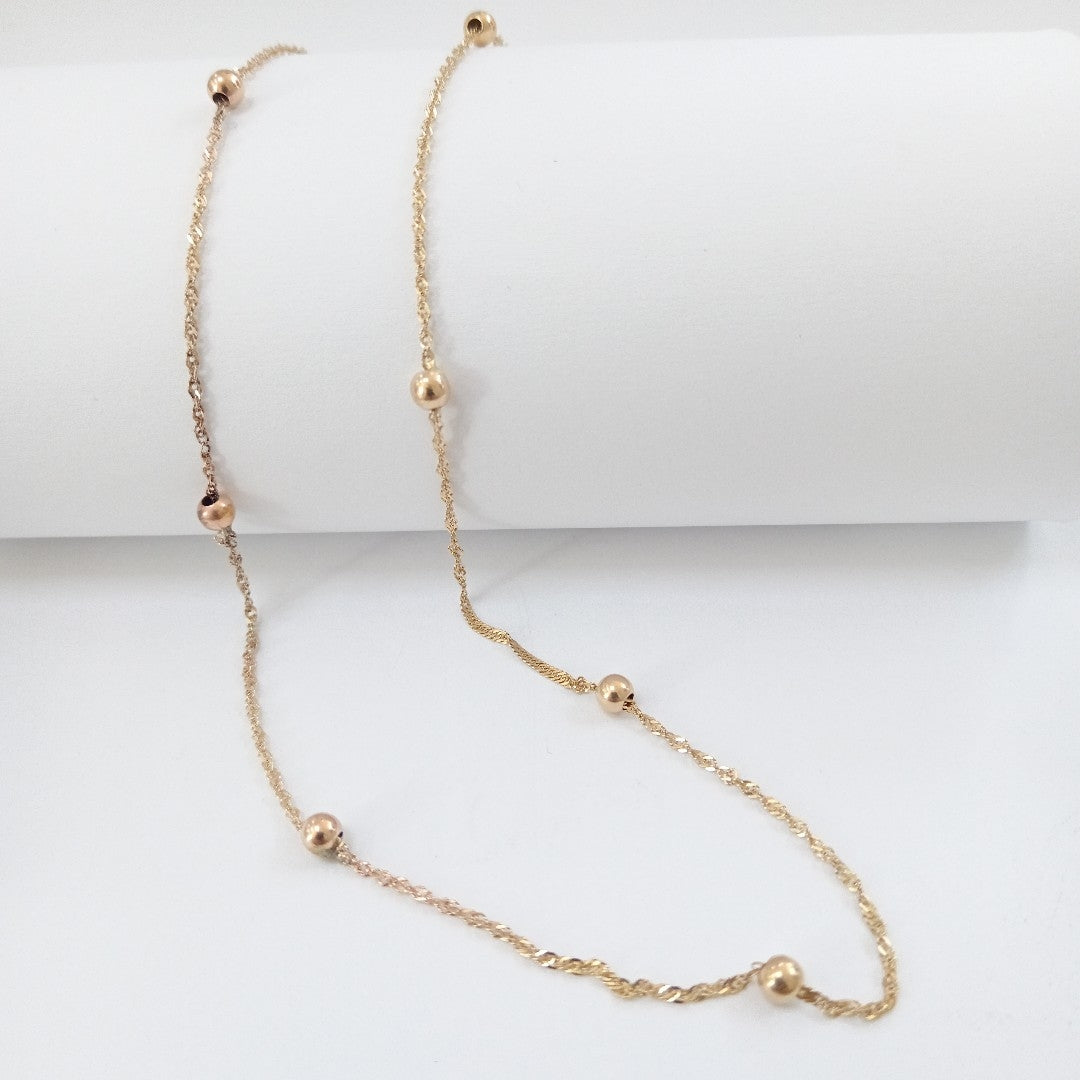 GARGANTILLA ORO 14 K 3 GRMS (SEMINUEVO)