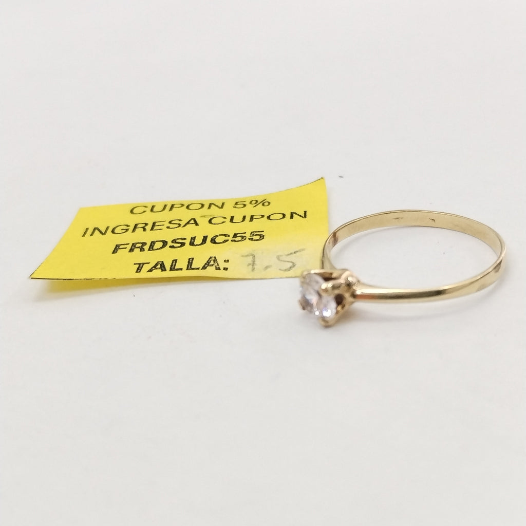 SOLITARIO ORO 14 K 1,40 GRMS (SEMINUEVO)