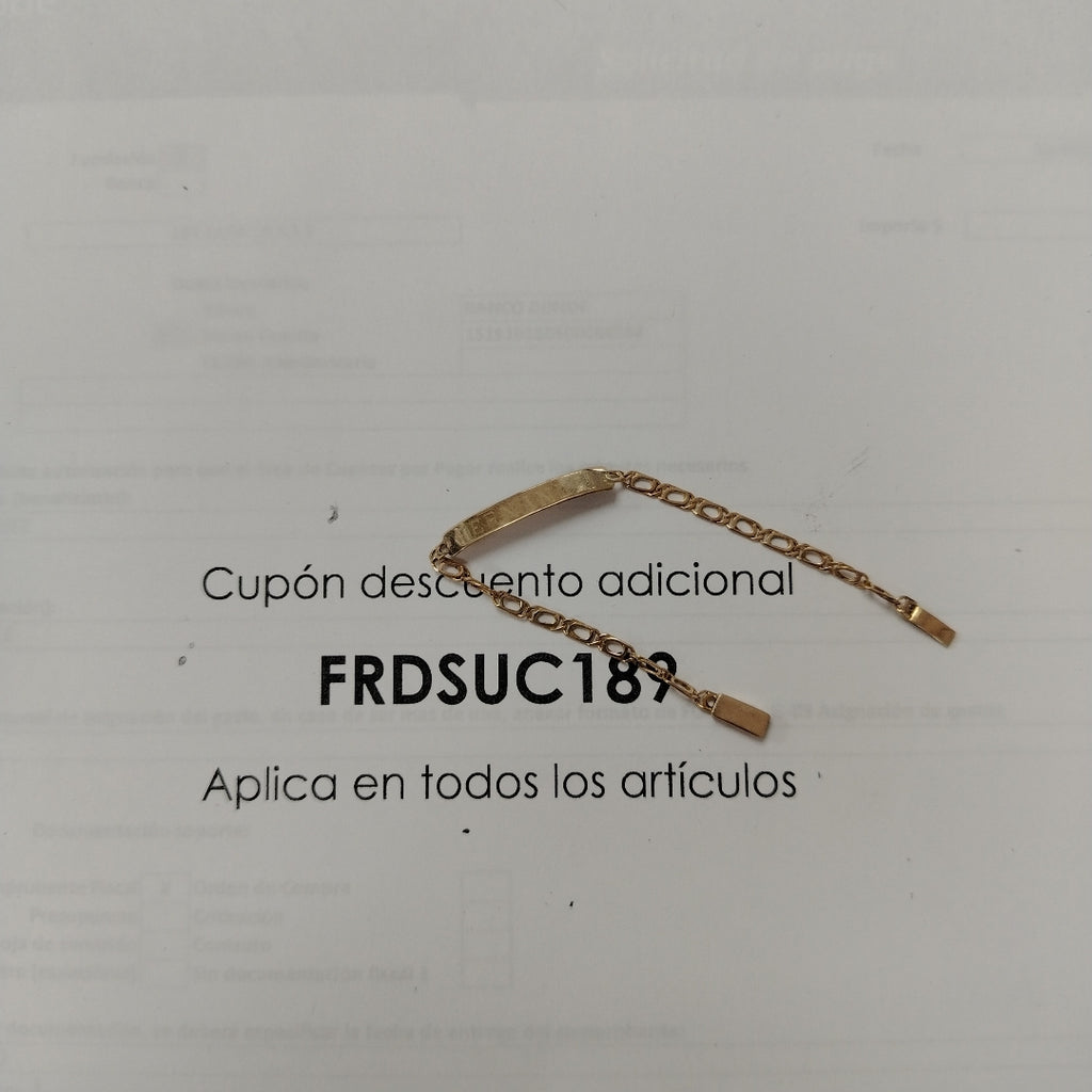 ESCLAVA ORO 8 K 1,90 GRMS (SEMINUEVO)