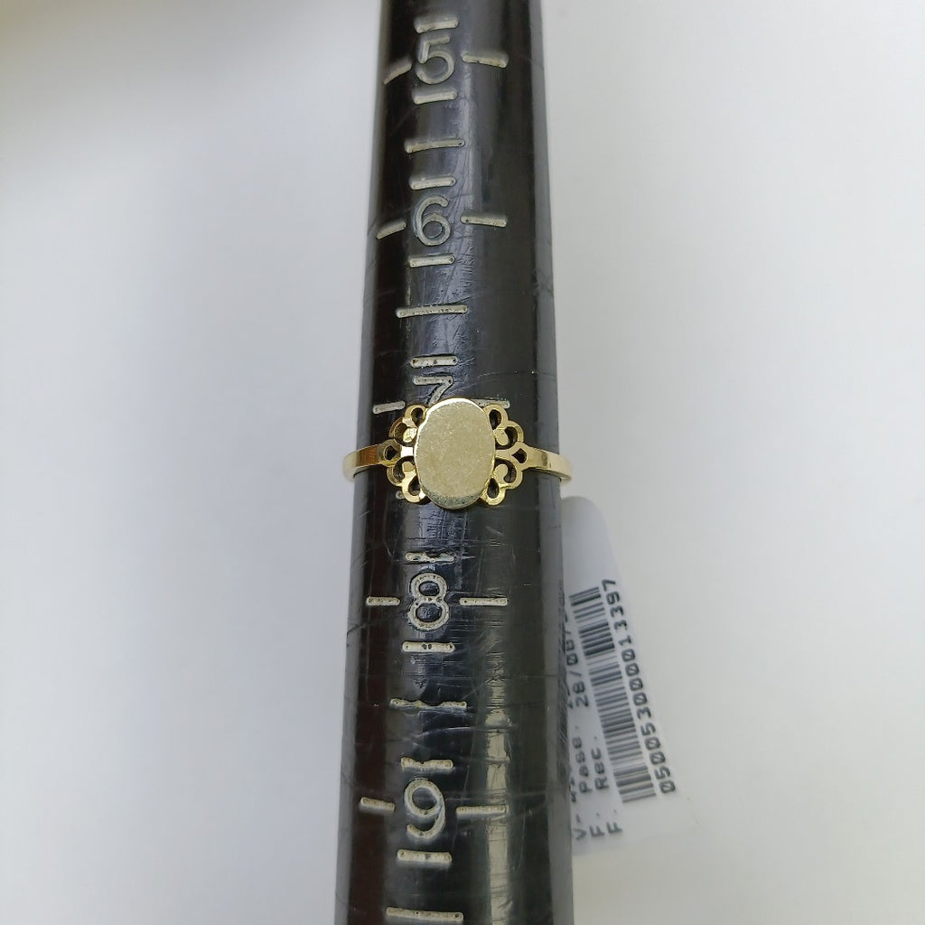ANILLOS ANILLITO 10K TALLA 7 1 GR (NUEVO)