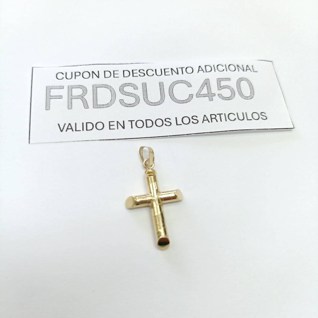 DIJE CRUZ 14K 1 GR (NUEVO)