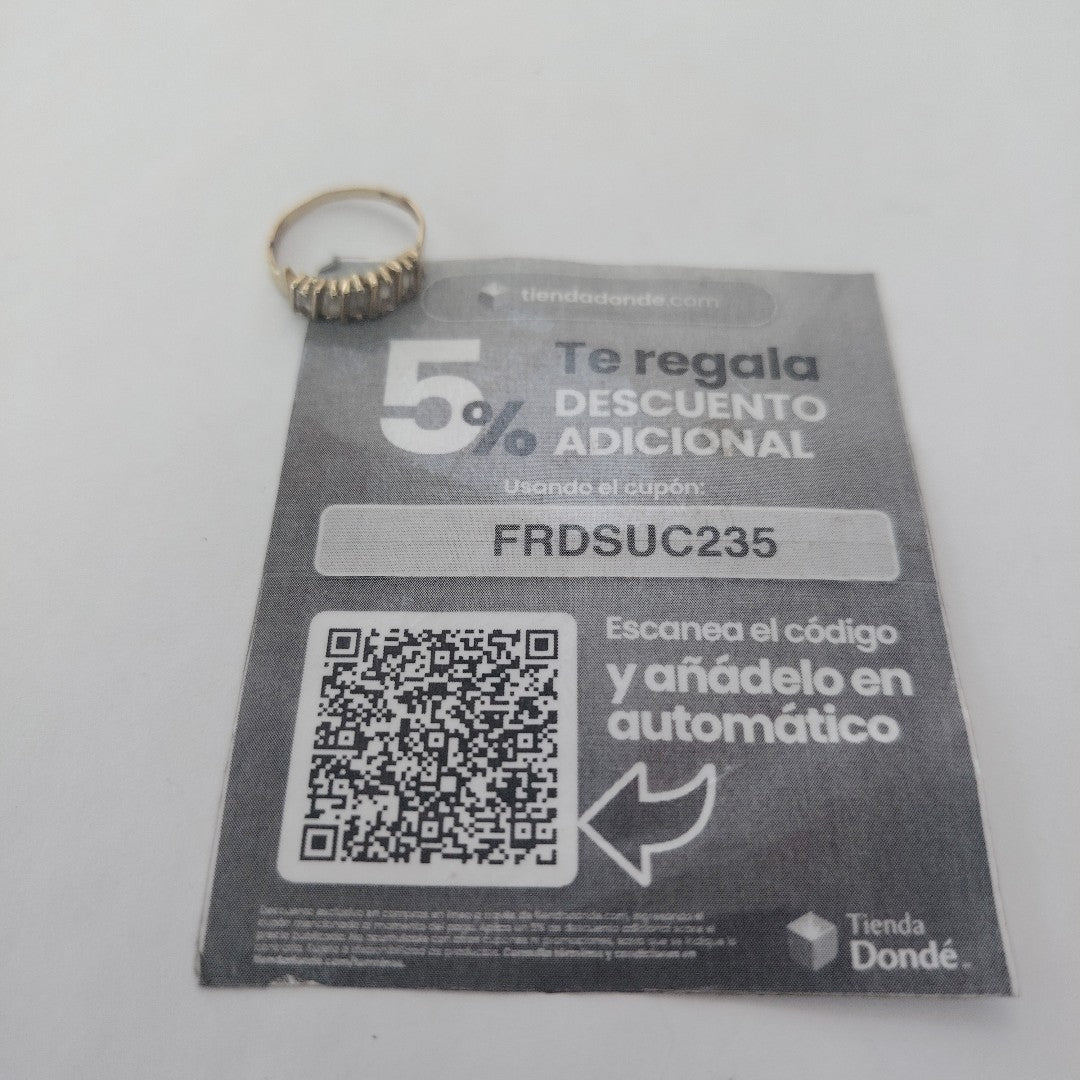 ANILLITO ORO 10 K 2.1 GRMS (SEMINUEVO)