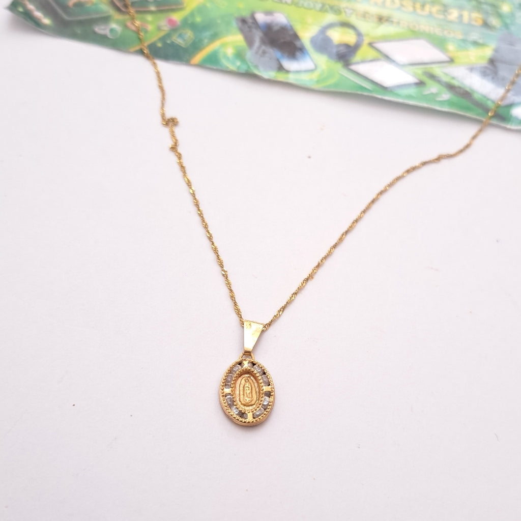 CADENA, DIJE ORO 10 K 1.3 GRMS (SEMINUEVO)