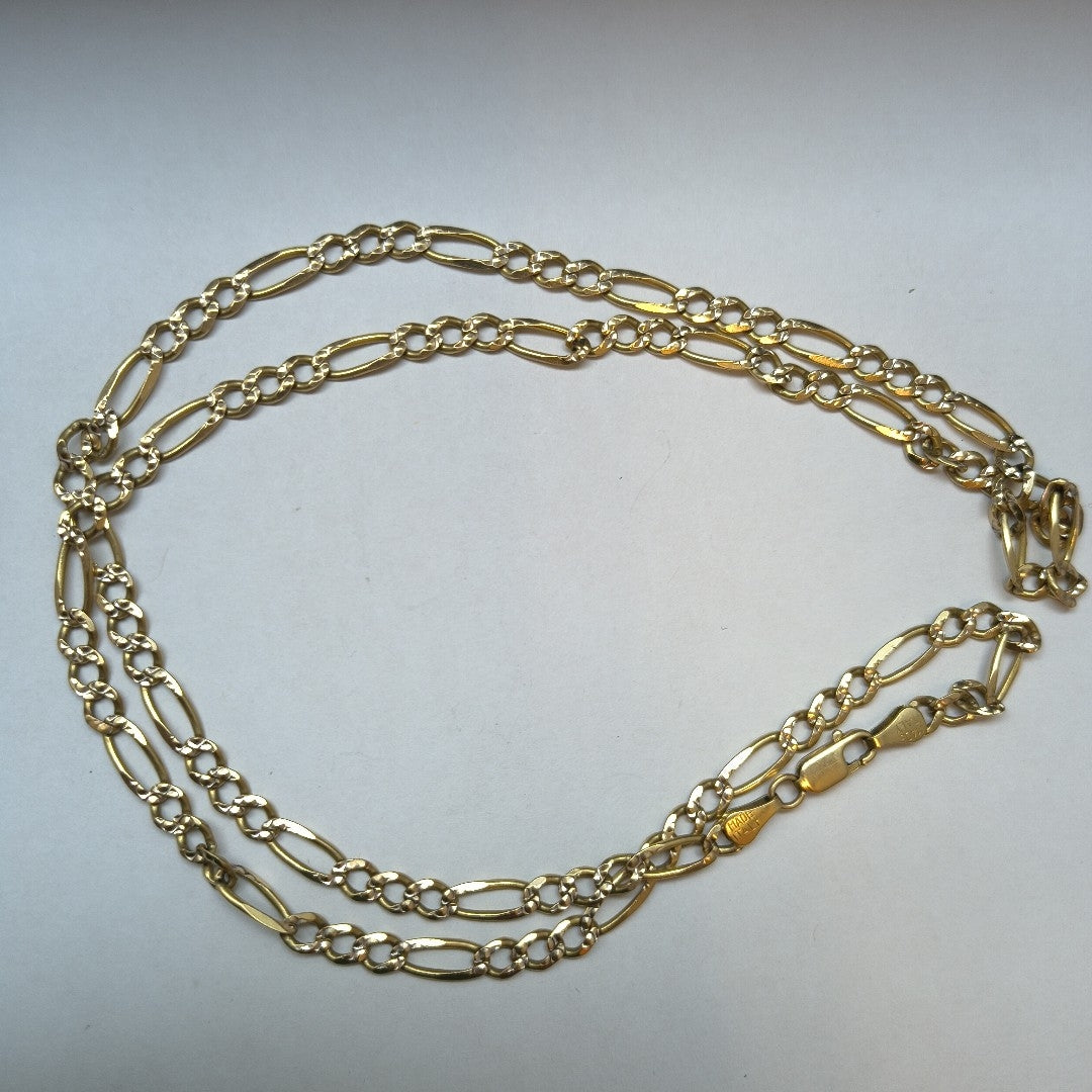CADENA ORO, RODIADO 14 K 18 GRMS (SEMINUEVO)