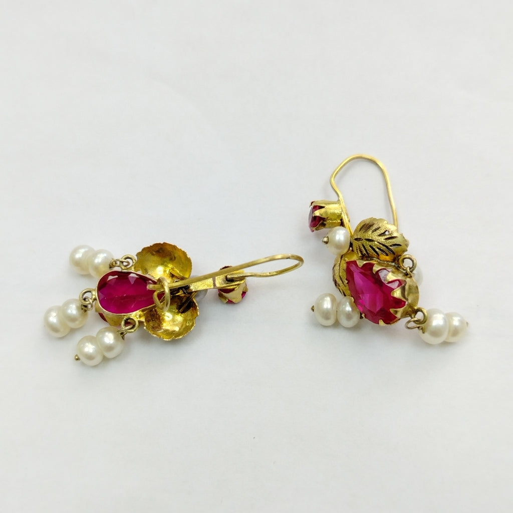 ARETES PAR ORO 8 K 4.2 GRMS (SEMINUEVO)