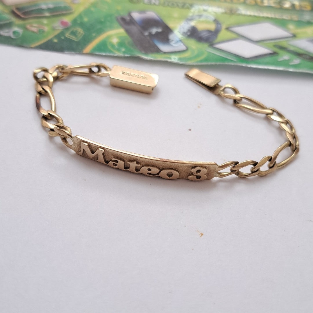 ESCLAVA ORO 10 K 6.1 GRMS (SEMINUEVO)