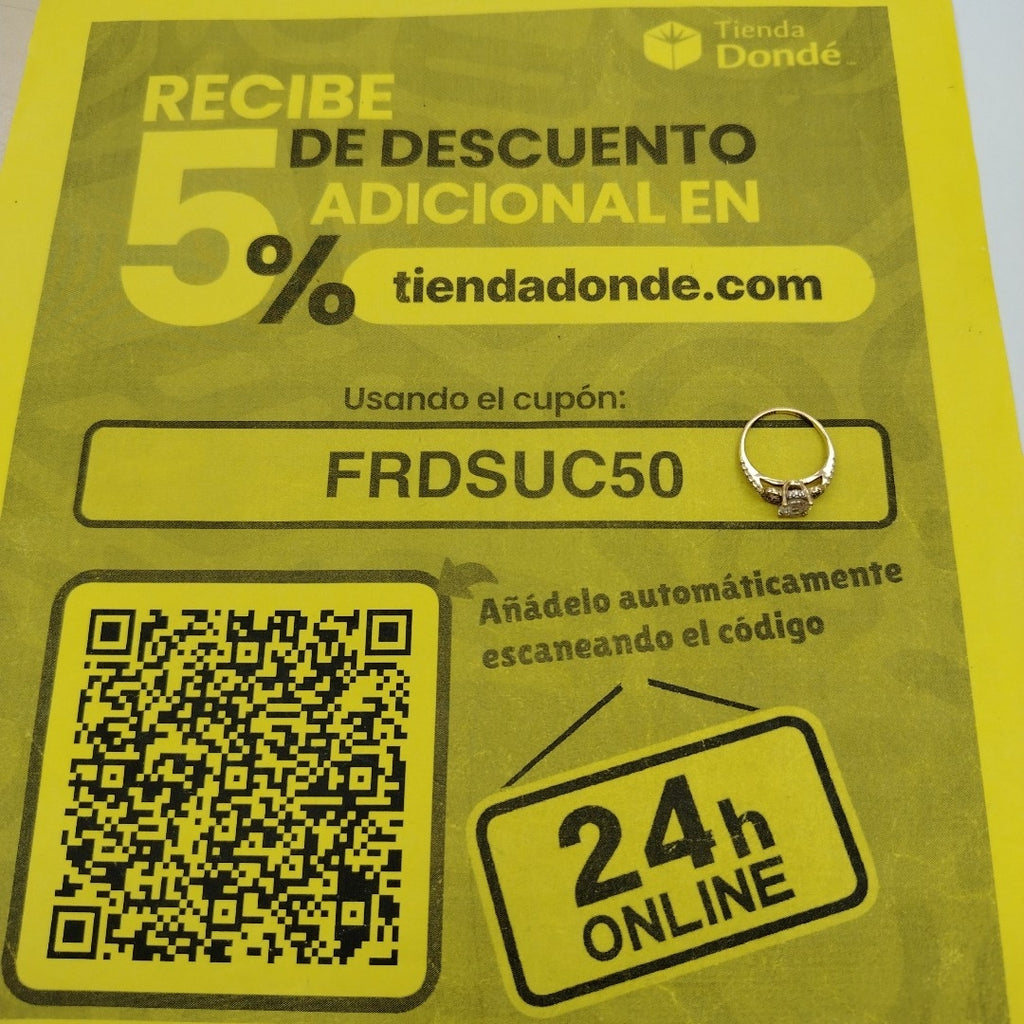 ANILLITO ORO 14 K 2.1 GRMS (SEMINUEVO)