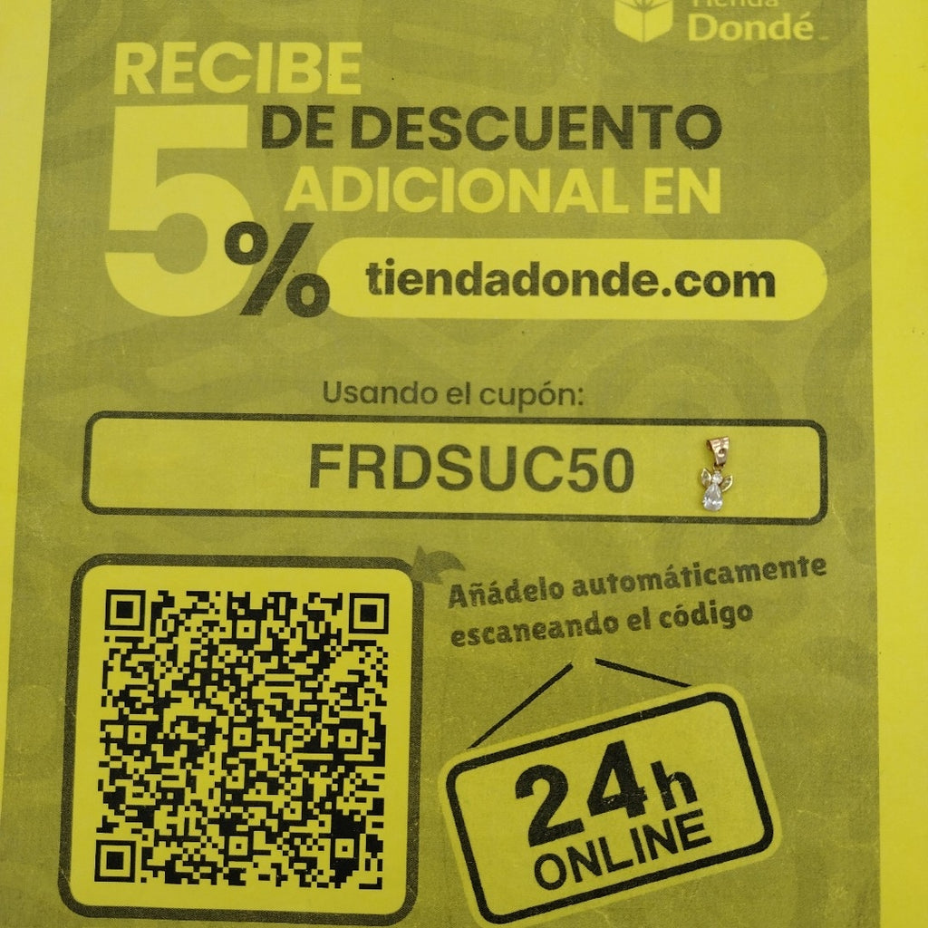DIJE ORO 10 K 0.4 GRMS (SEMINUEVO)