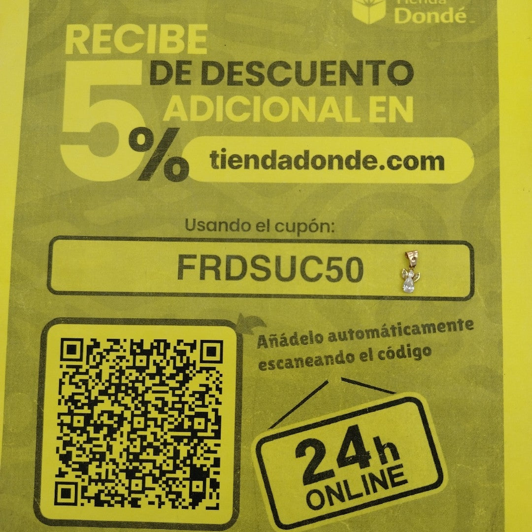 DIJE ORO 10 K 0.4 GRMS (SEMINUEVO)