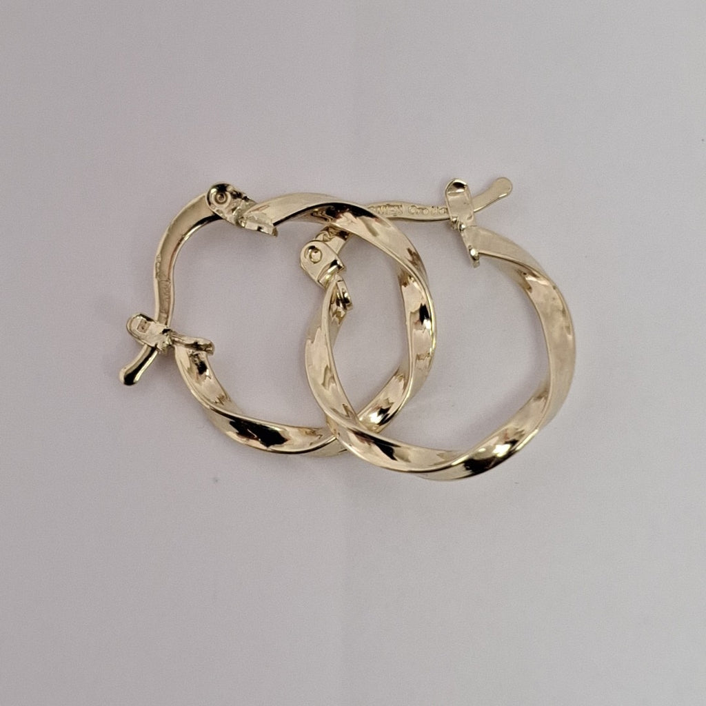 ARETES ARRACADAS TORZAL 14K 1.1 GR (NUEVO)