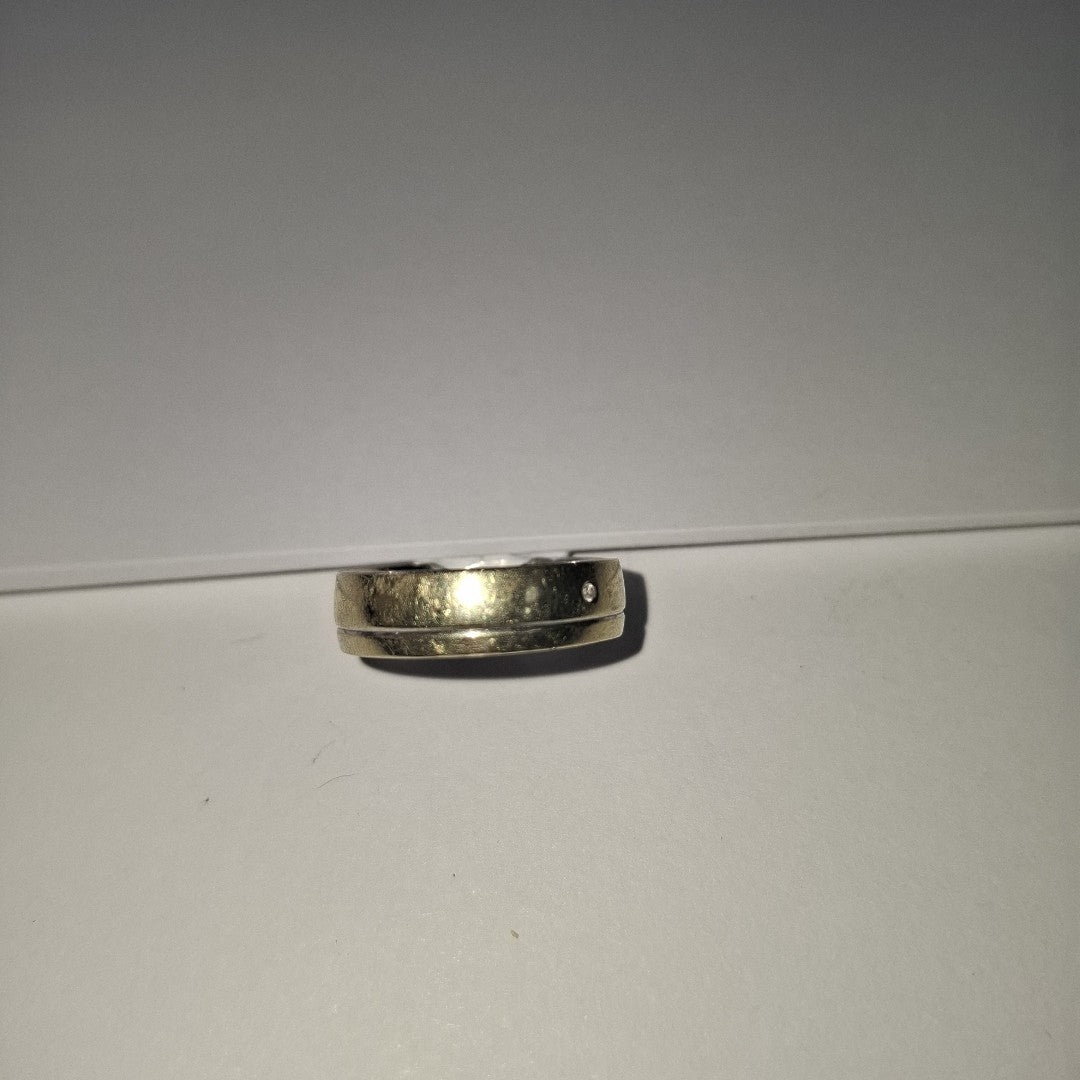 ARGOLLA ORO, ORO BLANCO 14 K 4 GRMS (SEMINUEVO)