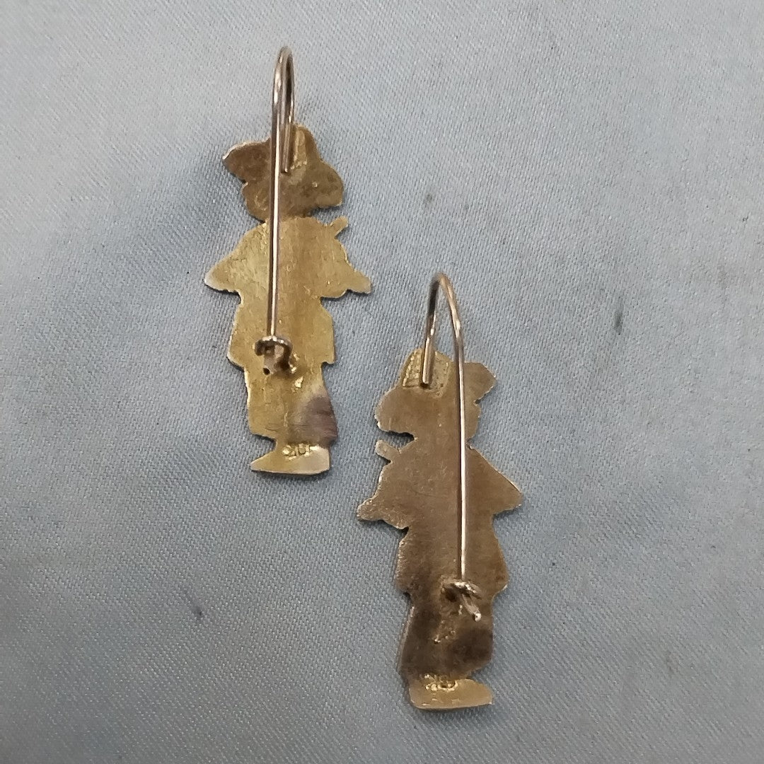 ARETES PAR ORO 10 K 5 GRMS (SEMINUEVO)