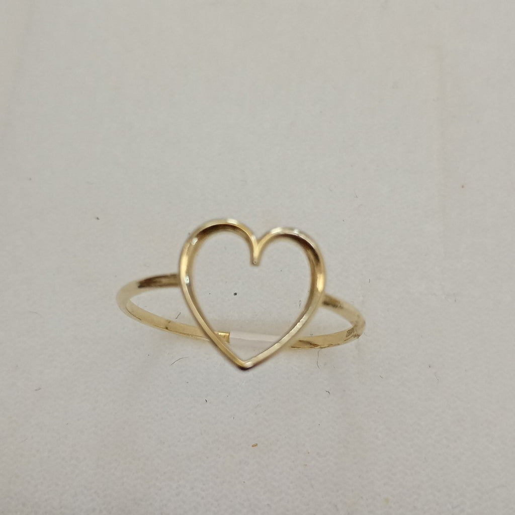 ANILLOS ANILLITO FIG CORAZON 10K TALLA 9 0.9 GR (NUEVO)