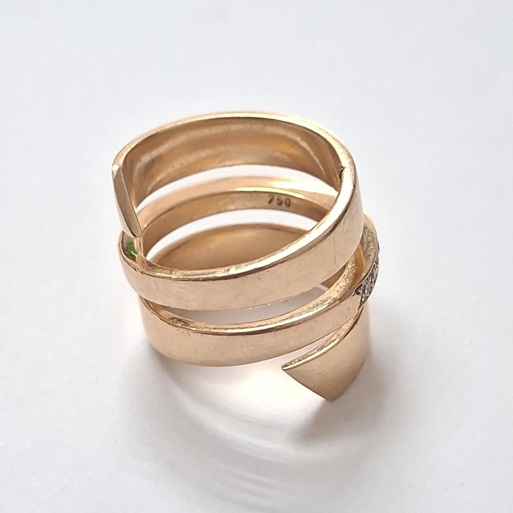 ANILLO ORO 18 K 16.7 GRMS (SEMINUEVO)