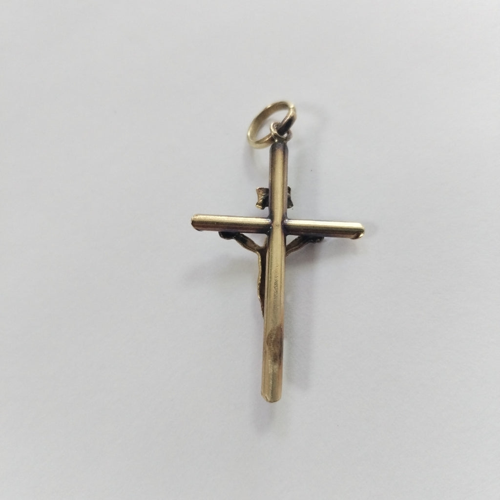 CRUZ,DIJE ORO 10 K 2,90 GRMS (SEMINUEVO)