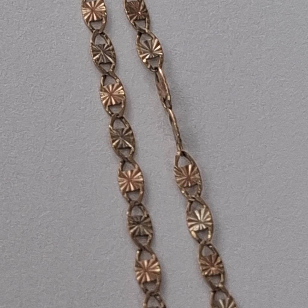 CADENA, DIJE ORO 10 K 2 GRMS (SEMINUEVO)