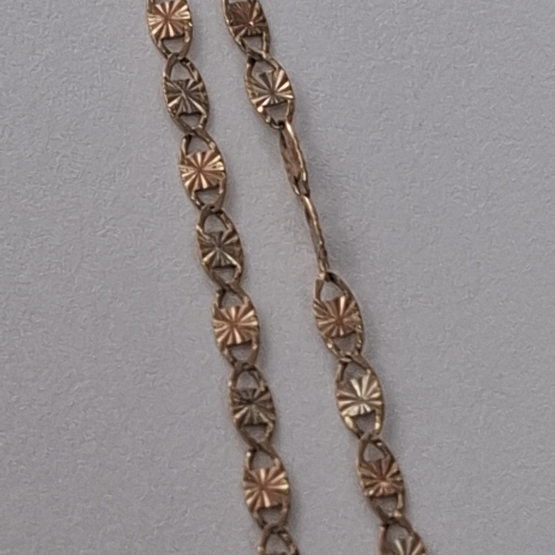 CADENA, DIJE ORO 10 K 2 GRMS (SEMINUEVO)