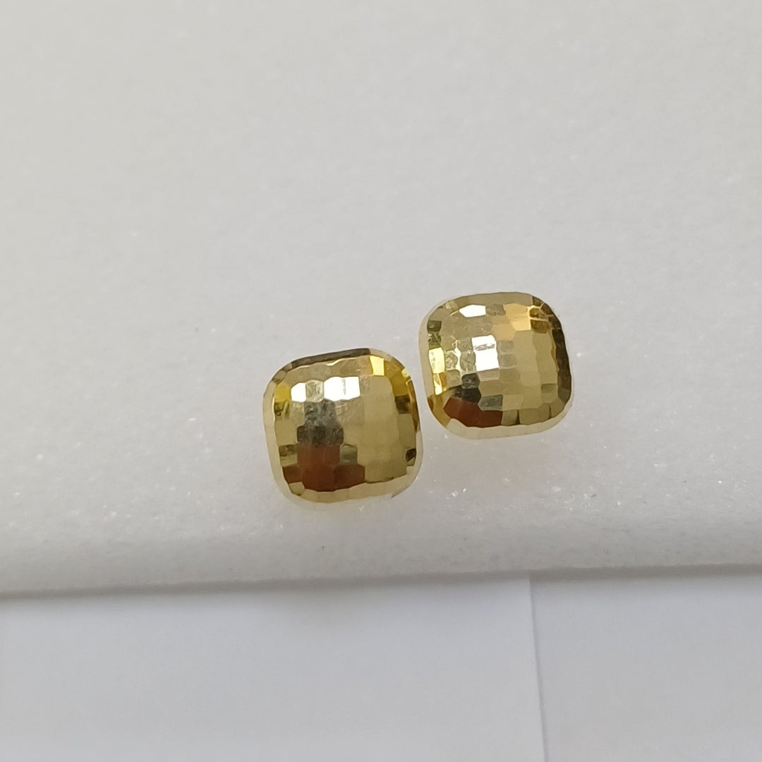BROQUELES PAR ORO 14 K 1,20 GRMS (SEMINUEVO)