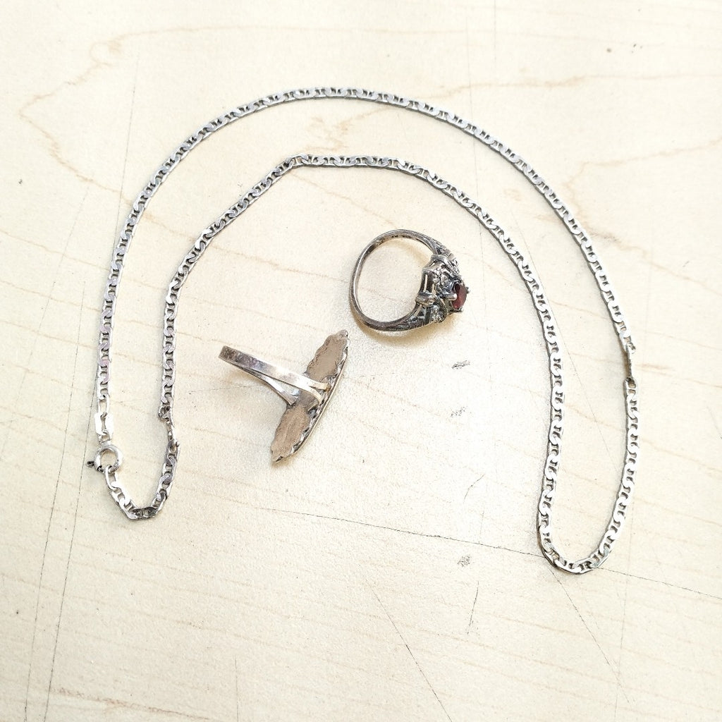 ANILLITO,CADENA PLATA 11,20 GRMS (SEMINUEVO)