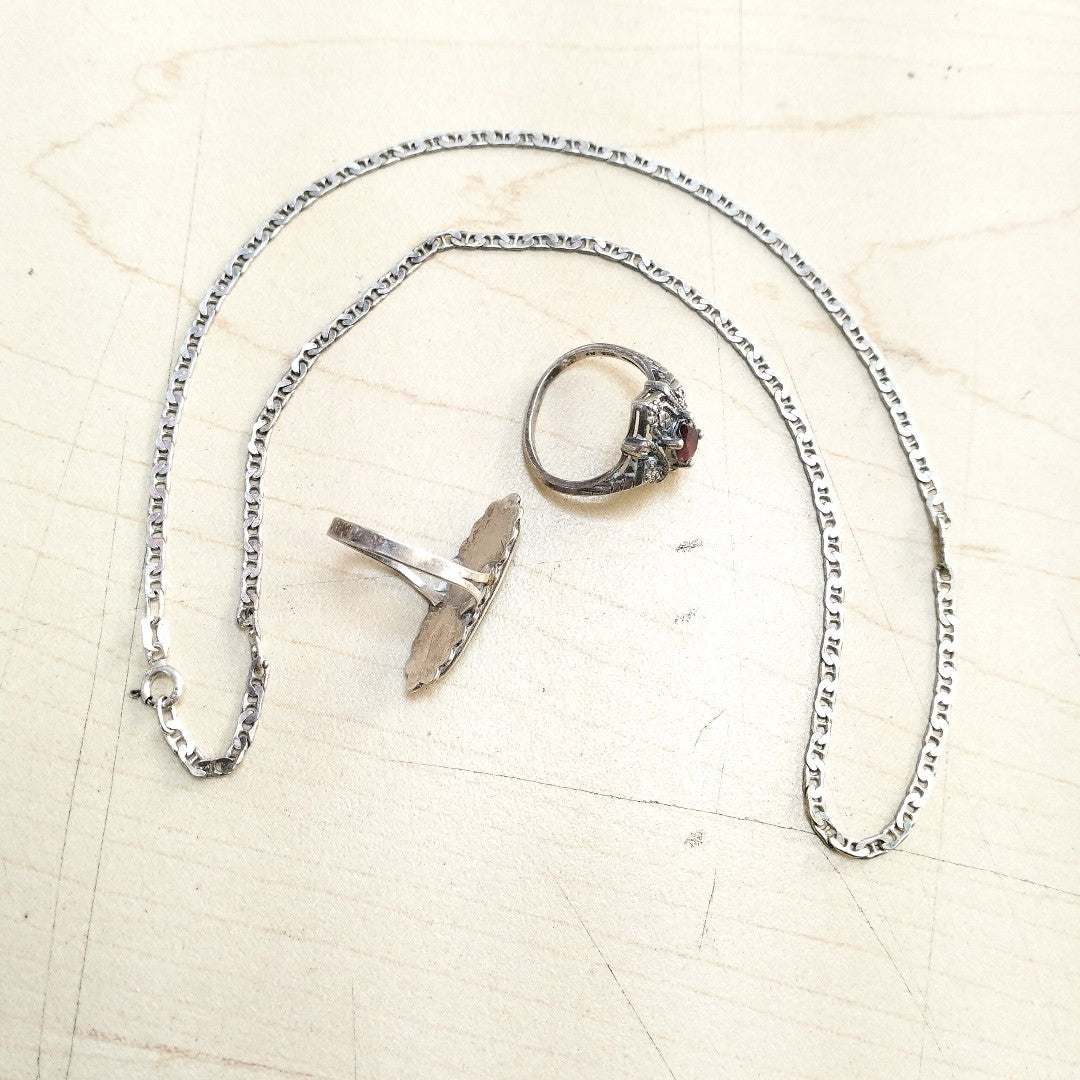 ANILLITO,CADENA PLATA 11,20 GRMS (SEMINUEVO)