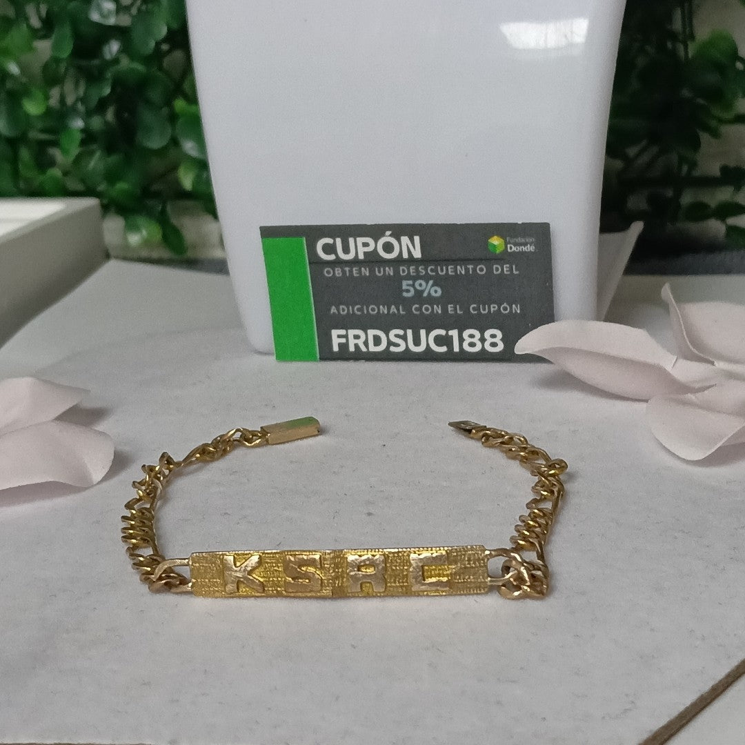 ESCLAVA ORO 8 K 6.7 GRMS (SEMINUEVO)