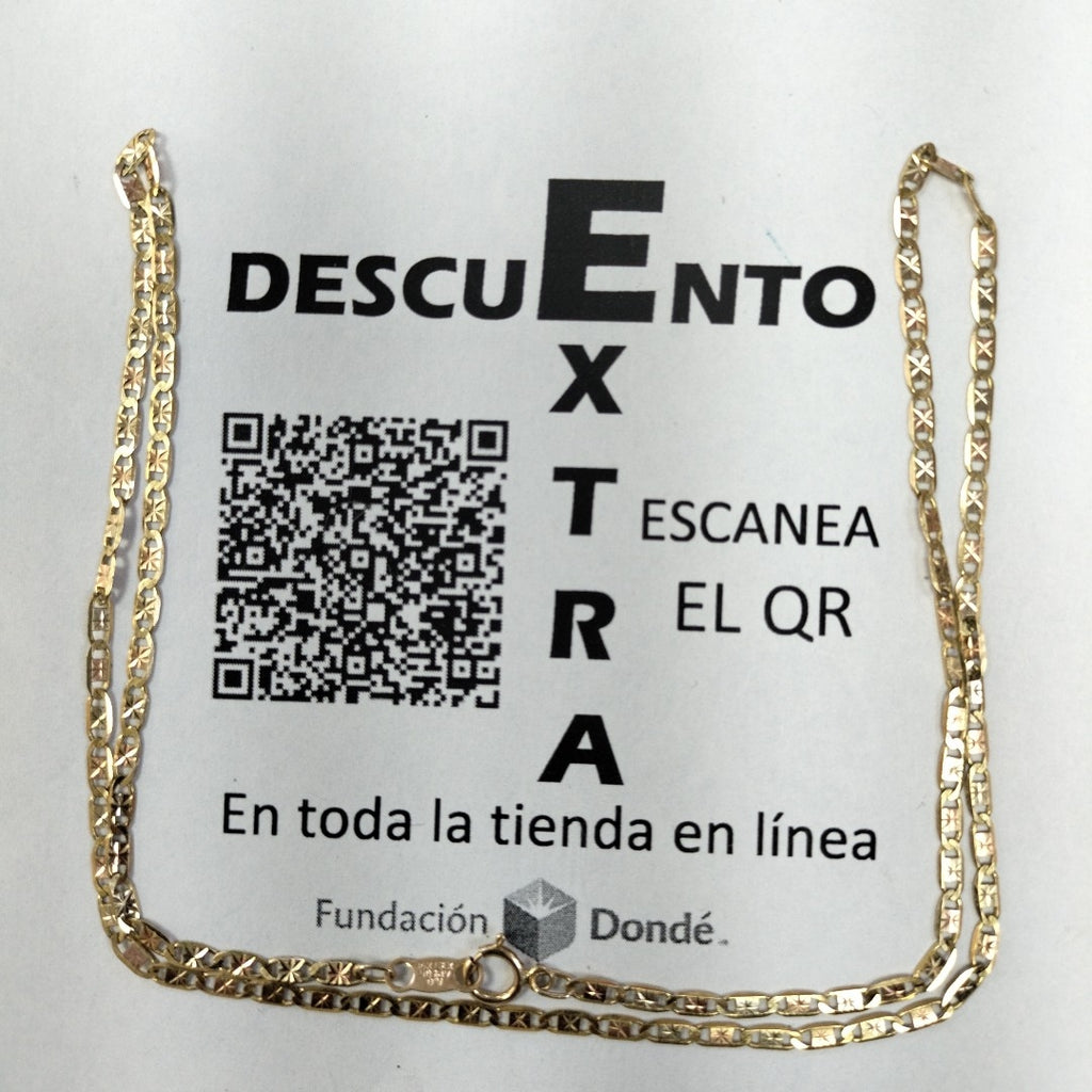 CADENA ORO 10 K 3 GRMS (SEMINUEVO)