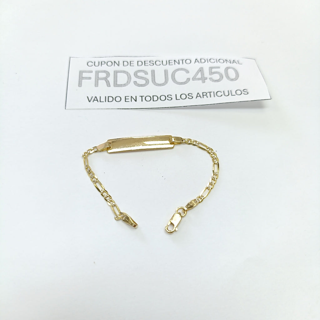 ESCLAVAS NIÑO ORO 14K 2.4 (NUEVO)